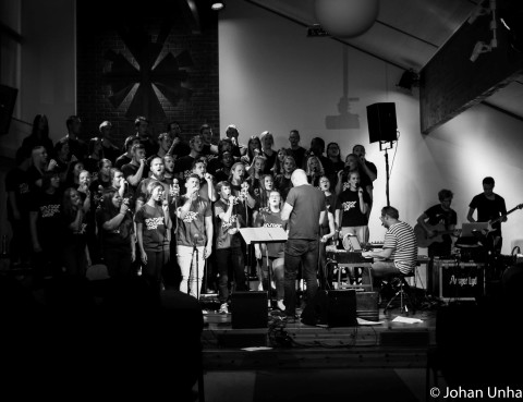 Konsert med Ansgar Gospel Choir i Misjonskirken lørdag 7. november 2015.