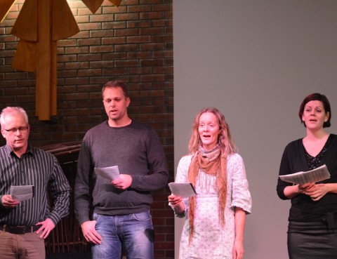 Vi synger julen inn søndag 13. desember 2015. Jens Rudjord, Jan Erik Unhammer, Kamilla Landmark og Hanne Vennebo Turøy synger.