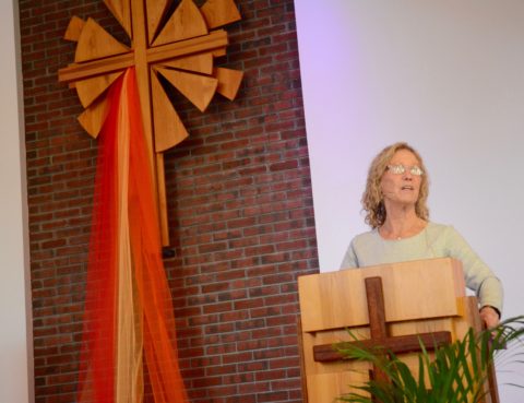 1. påskedag, gudstjeneste 1. april 2018. Kirsten Watne taler.