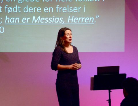 Vi synger julen inn 16. desember 2018. Pastor Maria Morfjord taler.